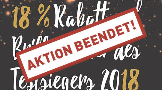 Mit 18 % Rabatt auf Brillengläser des Testsiegers 2018!