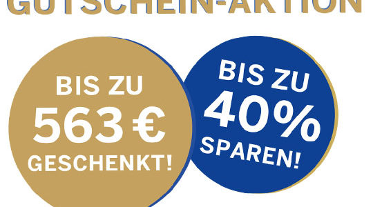 Gutscheinaktion zu Weihnachten